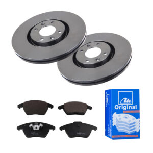 ATE Bremsesæt, skivebremser 142022610 foraksel udvendig ventileret 302mm 26mm for CITROËN PEUGEOT