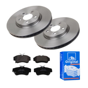ATE Bremsesæt, skivebremser 142022615 foraksel ventileret 280mm 23mm for CHRYSLER