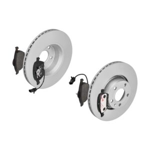 ATE Bremsesæt, skivebremser 142022619 foraksel ventileret 314mm 25mm for VAG SKODA