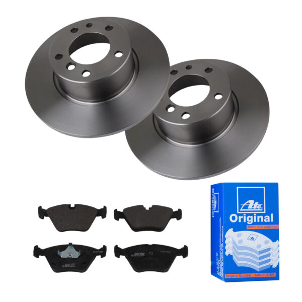 ATE Bremsesæt, skivebremser 142022623 foraksel fuld 302mm 12mm for BMW