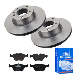 ATE Bremsesæt, skivebremser 142022630 foraksel ventileret 302mm 22mm for BMW