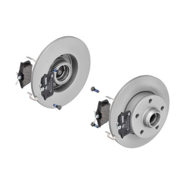 ATE Bremsesæt, skivebremser 142022631 bagaksel fuld 226mm 10mm for PEUGEOT VAG SEAT