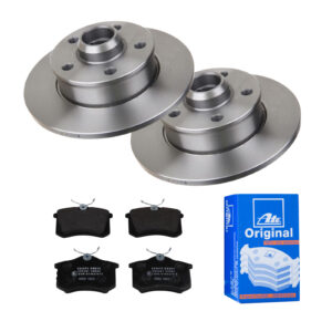 ATE Bremsesæt, skivebremser 142022632 bagaksel fuld 226mm 10mm for VAG SEAT
