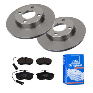 ATE Bremsesæt, skivebremser 142022642 foraksel fuld 256mm 13mm for VAG