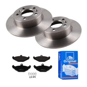 ATE Bremsesæt, skivebremser 142022646 bagaksel fuld 265mm 10mm for RENAULT