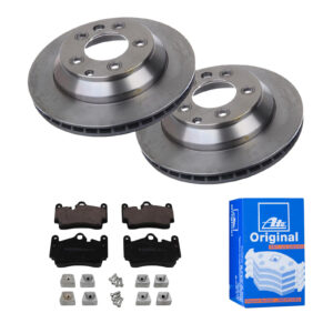 ATE Bremsesæt, skivebremser 142022652 bagaksel ventileret 330mm 28mm for VAG PORSCHE BMW