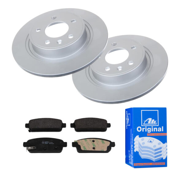 ATE Bremsesæt, skivebremser 142022657 bagaksel fuld 292mm 12mm for OPEL VAUXHALL CHEVROLET