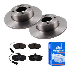 ATE Bremsesæt, skivebremser 142022672 foraksel fuld 256mm 13mm for VAG