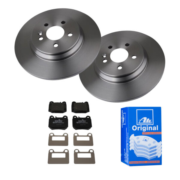 ATE Bremsesæt, skivebremser 142022677 bagaksel fuld 331mm 13mm for MERCEDES-BENZ