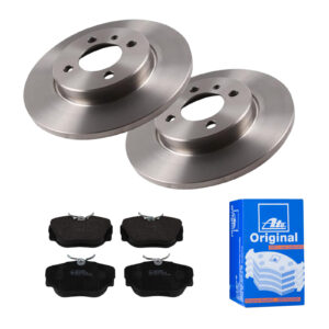 ATE Bremsesæt, skivebremser 142022717 foraksel fuld 260mm 12mm for BMW
