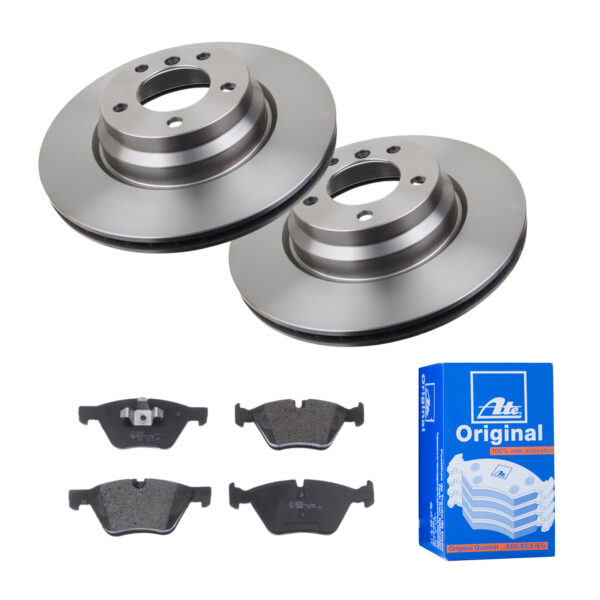 ATE Bremsesæt, skivebremser 142022749 foraksel ventileret 330mm 24mm for BMW