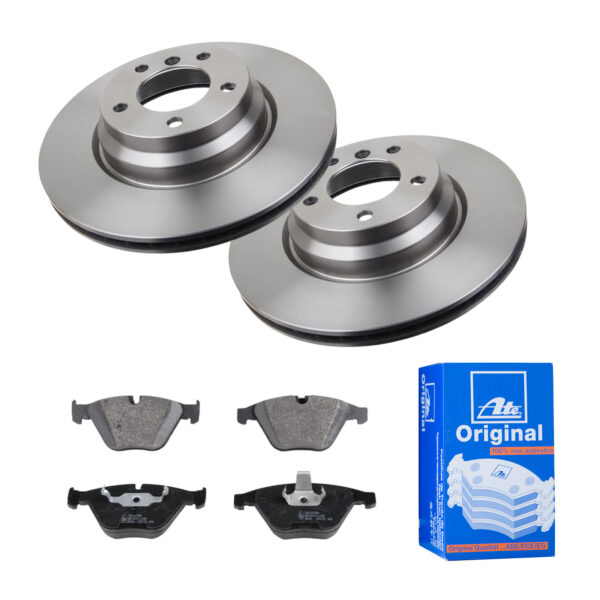 ATE Bremsesæt, skivebremser 142022753 foraksel ventileret 330mm 24mm for BMW