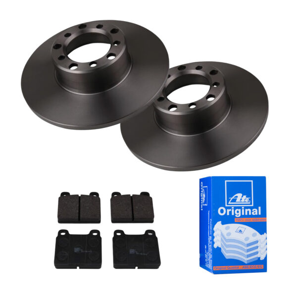 ATE Bremsesæt, skivebremser 142022760 foraksel fuld 278mm 12mm for FORD OPEL FIAT VAG MERCEDES-BENZ ALFA ROMEO