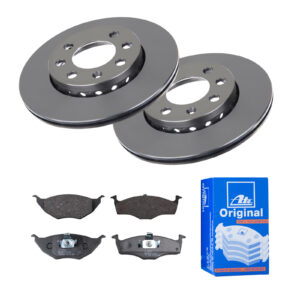 ATE Bremsesæt, skivebremser 142022772 foraksel ventileret 239mm 15mm for VAG