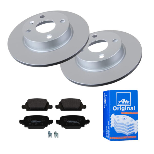 ATE Bremsesæt, skivebremser 142022774 bagaksel fuld 240mm 10mm for OPEL VAUXHALL