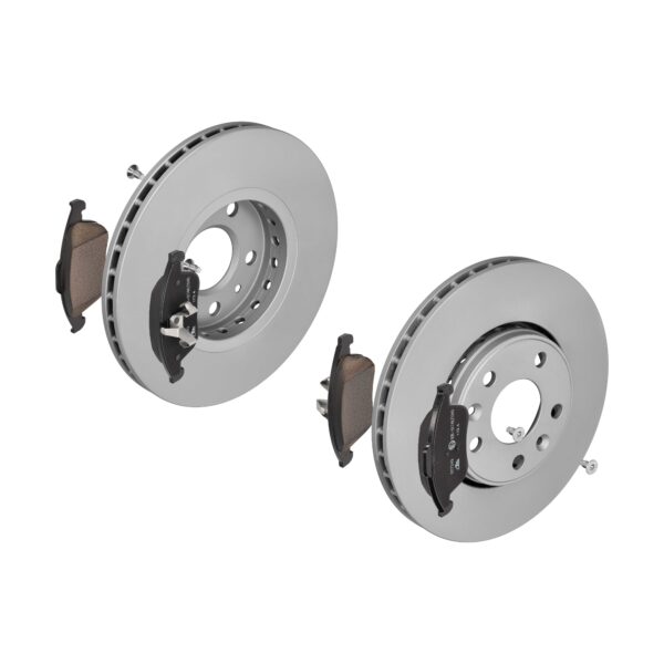 ATE Bremsesæt, skivebremser 142022780 foraksel ventileret 296mm 26mm for RENAULT