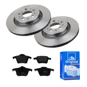 ATE Bremsesæt, skivebremser 142022783 bagaksel ventileret 308mm 20mm for VOLVO