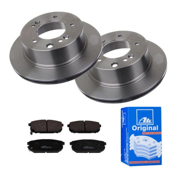 ATE Bremsesæt, skivebremser 142022785 bagaksel ventileret 315mm 20mm for KIA