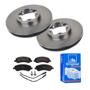 ATE Bremsesæt, skivebremser 142022786 foraksel ventileret 300mm 28mm for FORD