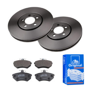 ATE Bremsesæt, skivebremser 142022793 foraksel ventileret 288mm 25mm for VAG SEAT