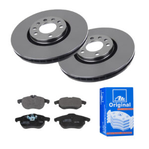 ATE Bremsesæt, skivebremser 142022819 foraksel ventileret 314mm 28mm for OPEL VAUXHALL SAAB FIAT