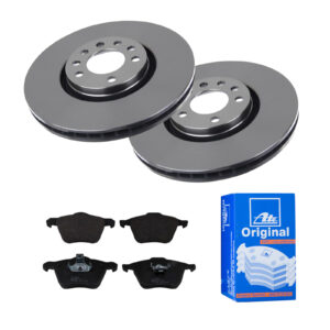 ATE Bremsesæt, skivebremser 142022820 foraksel ventileret 314mm 28mm for VAUXHALL FORD OPEL SAAB VOLVO MAZDA
