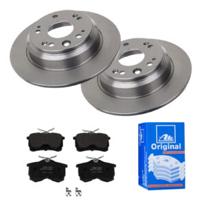 ATE Bremsesæt, skivebremser 142022834 bagaksel fuld 282mm 9mm for HONDA