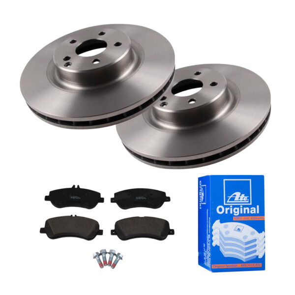ATE Bremsesæt, skivebremser 142022863 foraksel ventileret 330mm 32mm for MERCEDES-BENZ