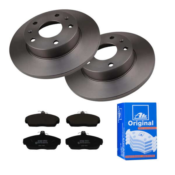 ATE Bremsesæt, skivebremser 142022866 foraksel fuld 262mm 14mm for LAND ROVER