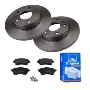 ATE Bremsesæt, skivebremser 142022868 foraksel fuld 262mm 14mm for LAND ROVER