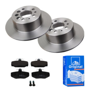 ATE Bremsesæt, skivebremser 142022875 bagaksel fuld 281mm 9mm for VOLVO