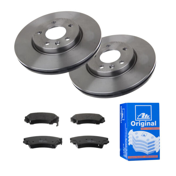 ATE Bremsesæt, skivebremser 142022892 foraksel ventileret 300mm 26mm for VAUXHALL OPEL CHEVROLET