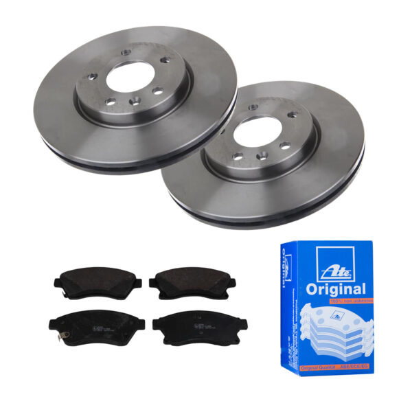 ATE Bremsesæt, skivebremser 142022893 foraksel ventileret 300mm 26mm for OPEL VAUXHALL CHEVROLET