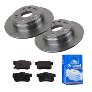 ATE Bremsesæt, skivebremser 142022970 bagaksel fuld 282mm 9mm for HONDA