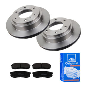 ATE Bremsesæt, skivebremser 142022975 bagaksel ventileret 300mm 22mm for TOYOTA LEXUS MITSUBISHI