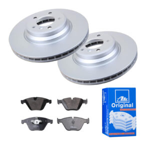 ATE Bremsesæt, skivebremser 142022977 foraksel ventileret 348mm 30mm for BMW