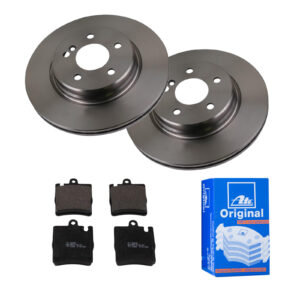 ATE Bremsesæt, skivebremser 142022982 bagaksel ventileret 300mm 22mm for MERCEDES-BENZ CHRYSLER
