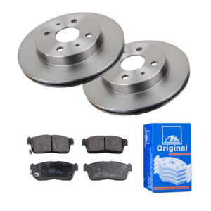 ATE Bremsesæt, skivebremser 142022988 foraksel ventileret 246mm 17mm for SUZUKI NISSAN DAIHATSU SUBARU