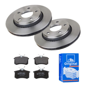 ATE Bremsesæt, skivebremser 142022994 bagaksel ventileret 269mm 19mm for PEUGEOT CITROËN VAG SKODA SEAT