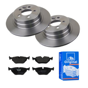 ATE Bremsesæt, skivebremser 142023019 bagaksel fuld 280mm 10mm for SAAB BMW MG ROVER