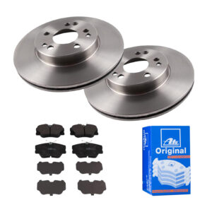 ATE Bremsesæt, skivebremser 142023059 foraksel ventileret 295mm 22mm for MERCEDES-BENZ