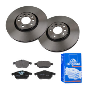 ATE Bremsesæt, skivebremser 142023061 foraksel ventileret 321mm 28mm for VAUXHALL OPEL SAAB FIAT