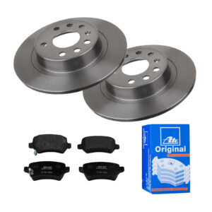 ATE Bremsesæt, skivebremser 142023062 bagaksel fuld 278mm 10mm for OPEL VAUXHALL CHEVROLET KIA
