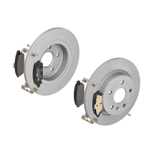 ATE Bremsesæt, skivebremser 142023067 bagaksel fuld 268mm 12mm for OPEL VAUXHALL CHEVROLET