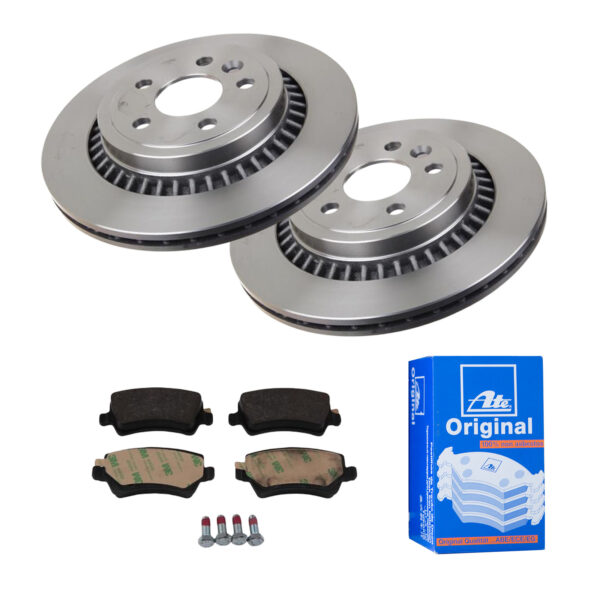ATE Bremsesæt, skivebremser 142023081 bagaksel ventileret 302mm 22mm for VOLVO