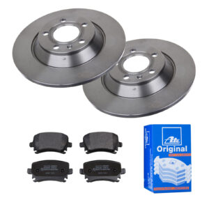 ATE Bremsesæt, skivebremser 142023128 bagaksel fuld 302mm 12mm for VAG SKODA SEAT