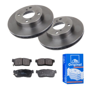 ATE Bremsesæt, skivebremser 142023153 foraksel ventileret 231mm 20mm for SUZUKI NISSAN SUBARU DAIHATSU
