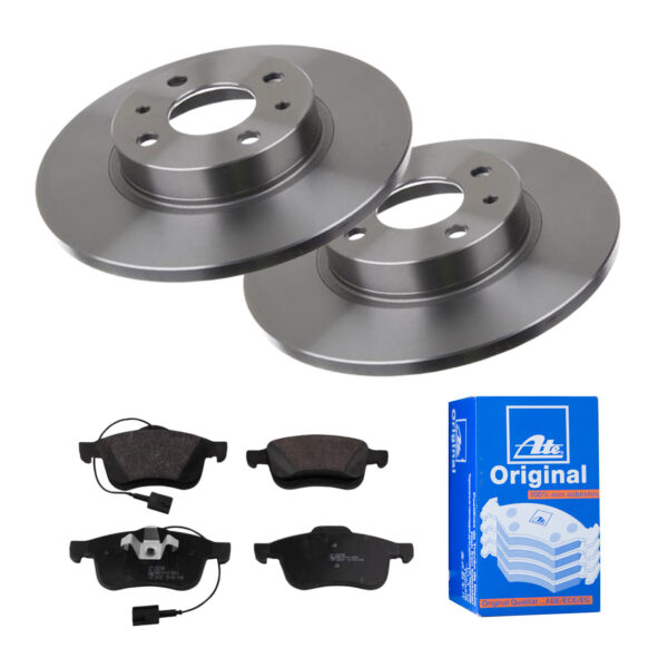 ATE Bremsesæt, skivebremser 142023172 foraksel ventileret 305mm 28mm for OPEL FIAT VAUXHALL