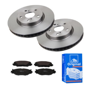 ATE Bremsesæt, skivebremser 142023192 foraksel ventileret 296mm 28mm for LEXUS