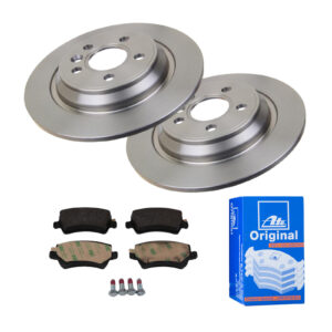 ATE Bremsesæt, skivebremser 142023222 bagaksel fuld 302mm 11mm for FORD VOLVO LAND ROVER